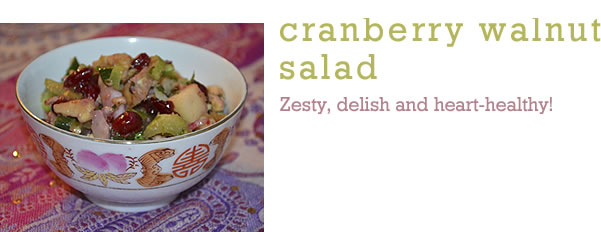 Cranberry Walnut Salad