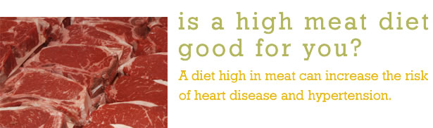 Diet, High Meat