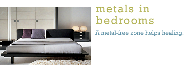 Metal in Bedrooms