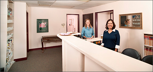 Dr. Pepi's Chiropractic Office Reception