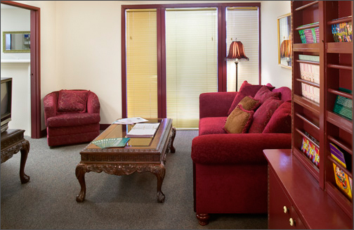 Dr. Pepi's Chiropractic Office Waiting Room