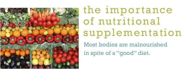 The Importance of Nutritional Supplementation