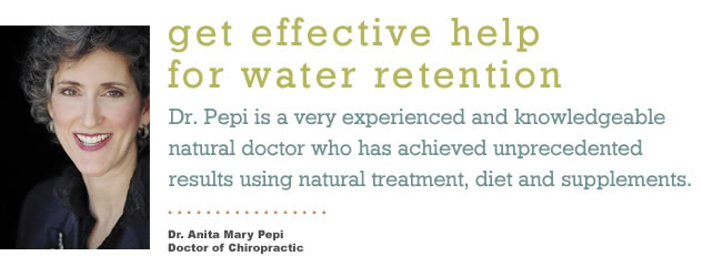 Get Effective Relief For Water Retention