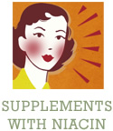 Supplements with niacin