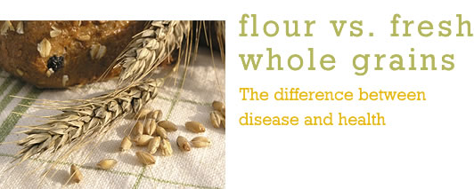 Flour vs. Fresh Whole Grains