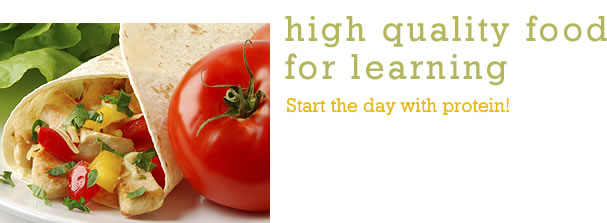 Learning, High Quality Food For