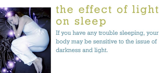 Sleep, Effect of Light on