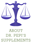 About Dr. Pepi's supplements